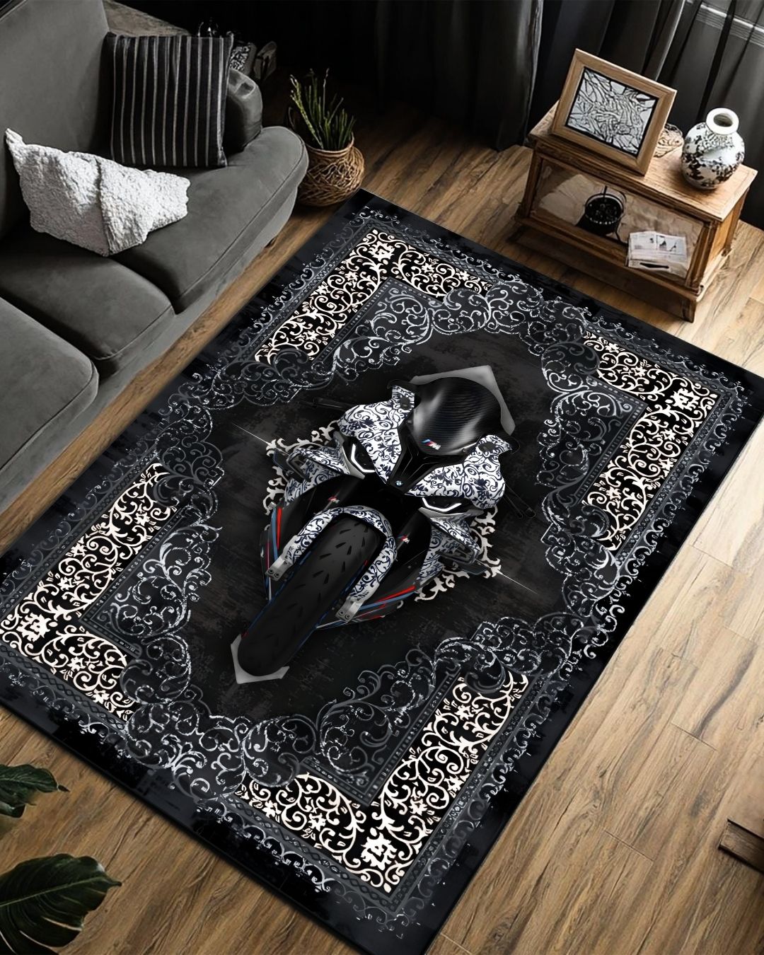 S1000RR SuperSport X Black Vintage Halı