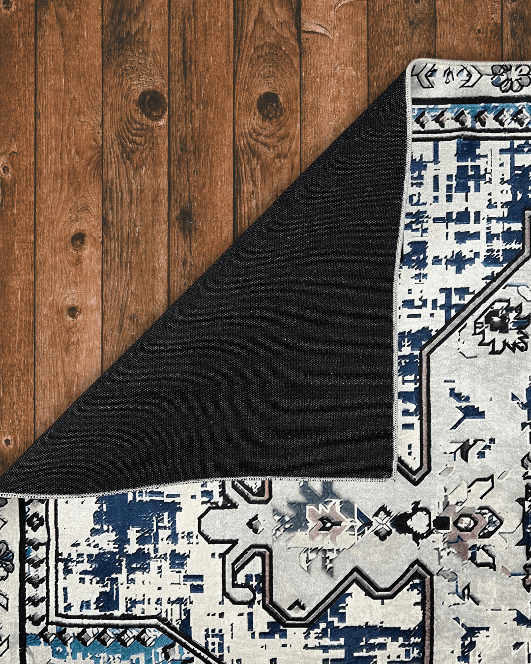 Arctic Bloom – Where Ice Flowers Never Die - Scandinavian Rug