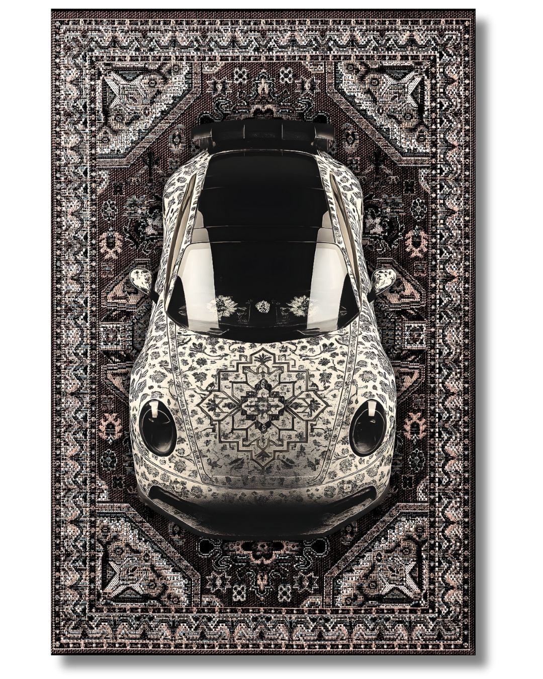 Porsche X White Retro 911