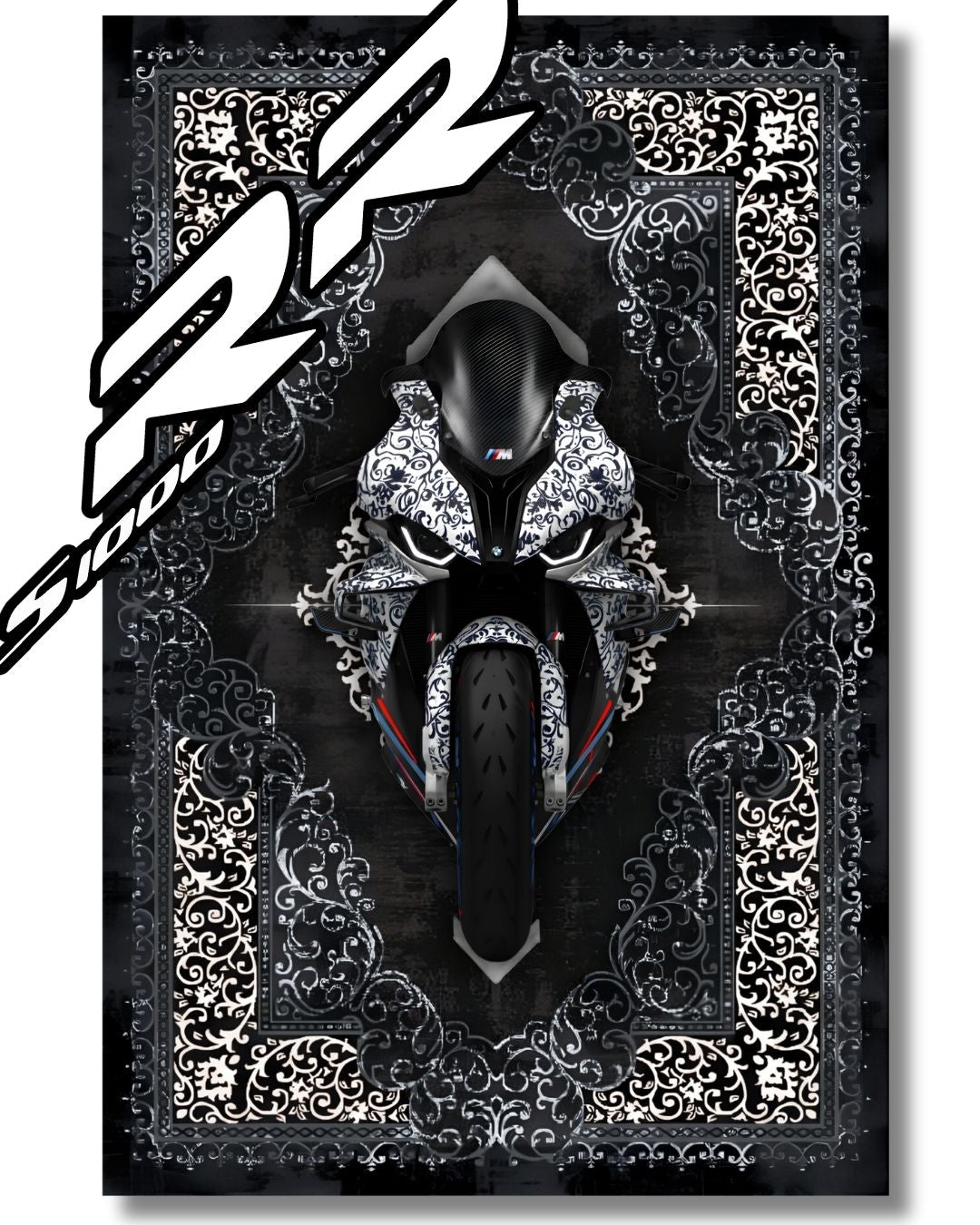 S1000RR SuperSport X Black Vintage Halı