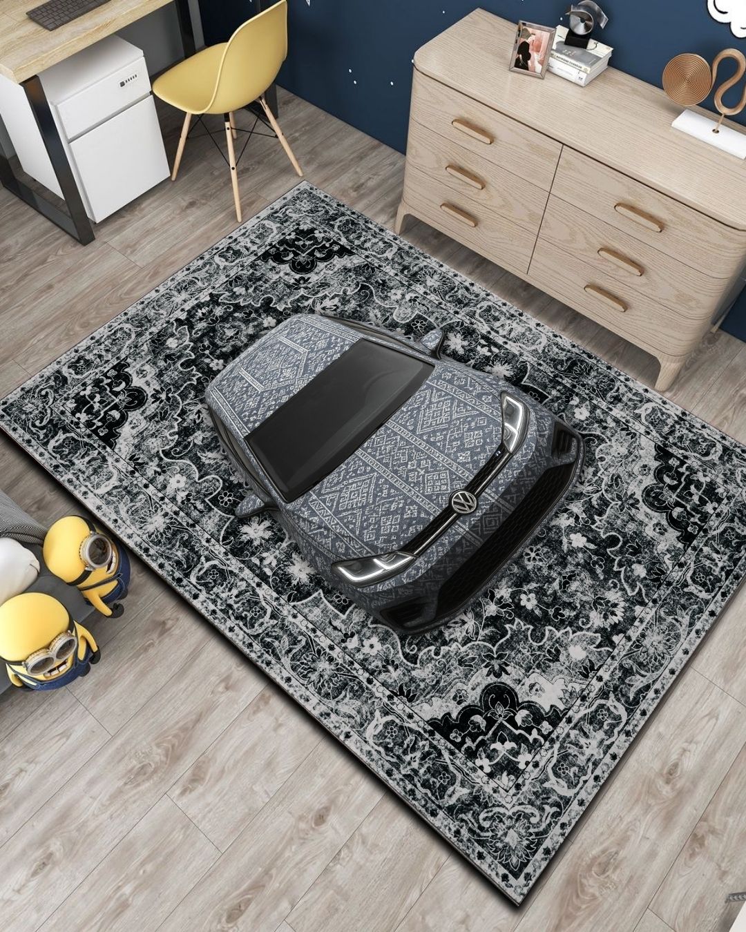 VW Golf R X Racing Blue