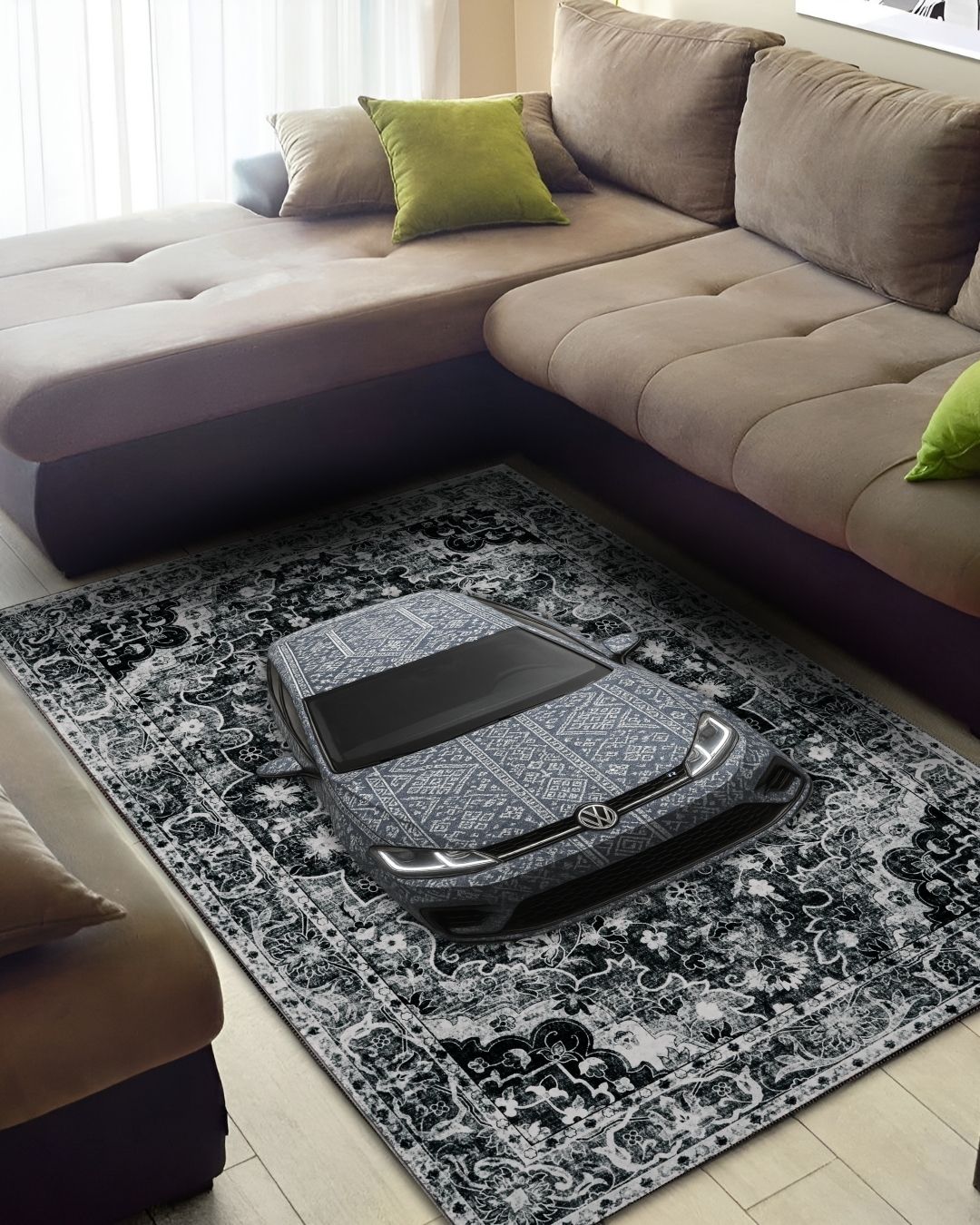 VW Golf R X Racing Blue