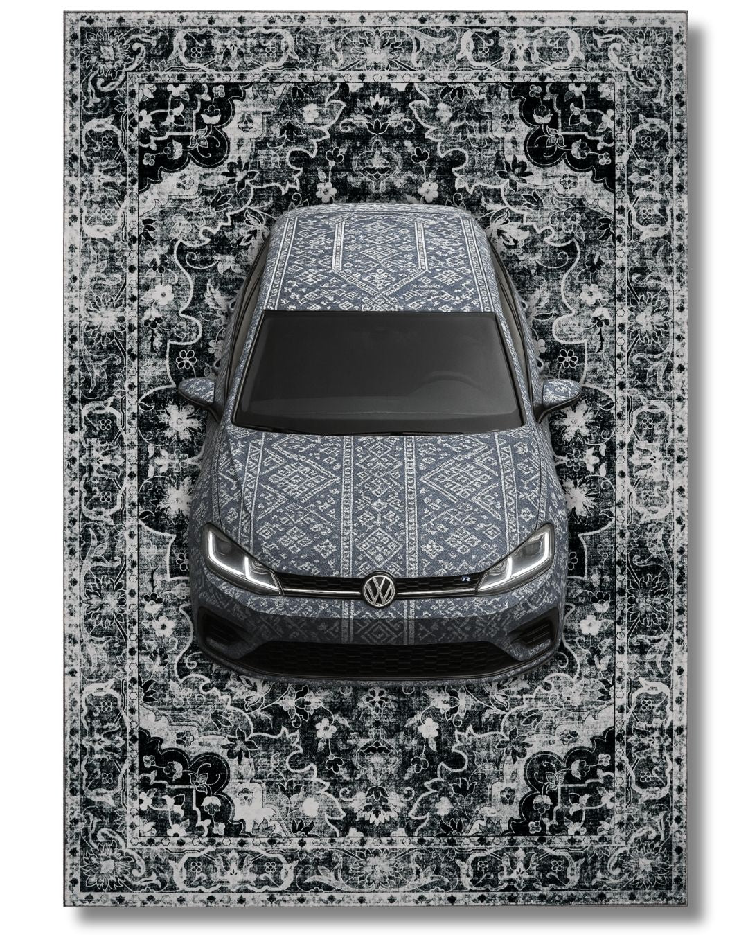 VW Golf R X Racing Blue