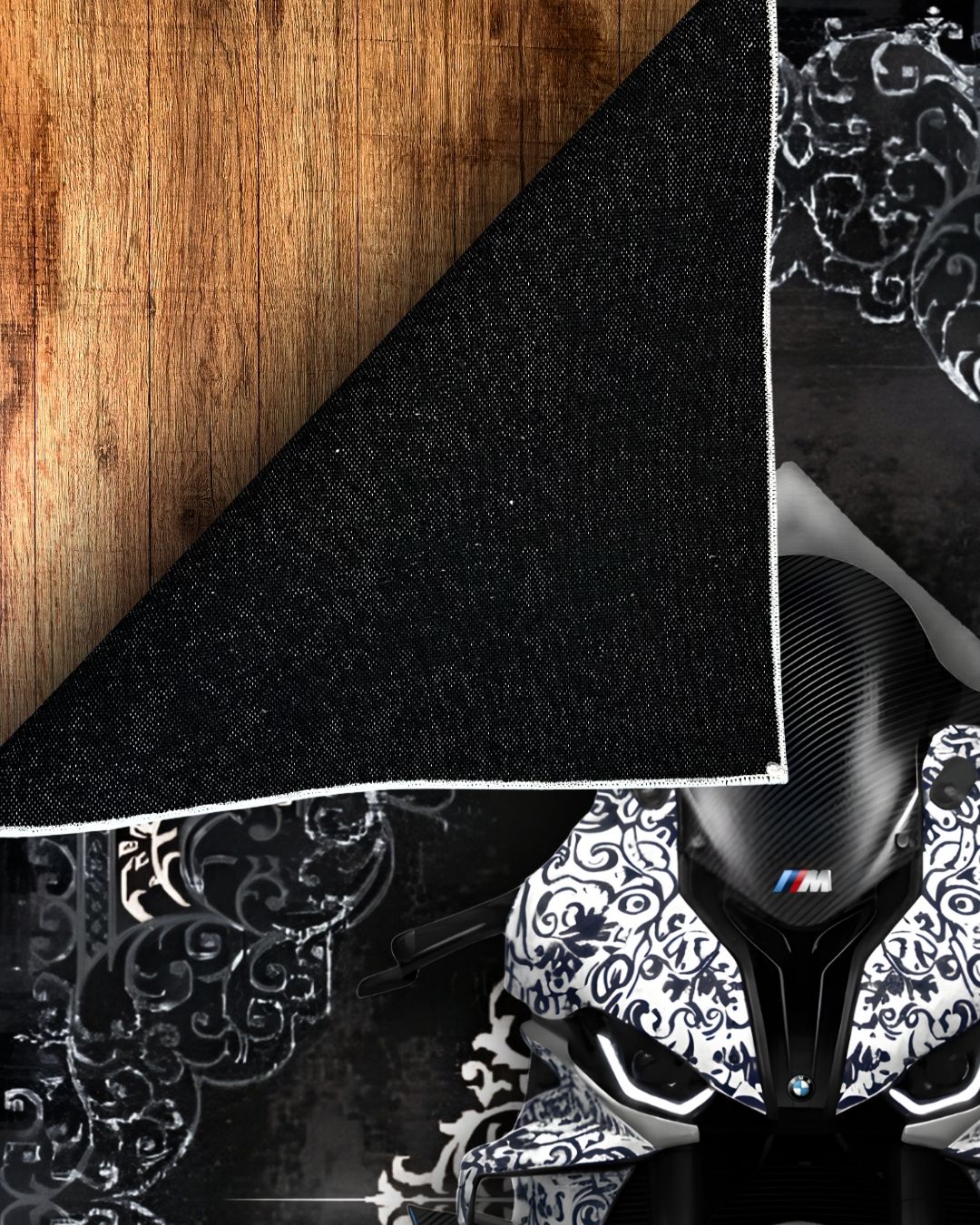 S1000RR SuperSport X Black Vintage Halı