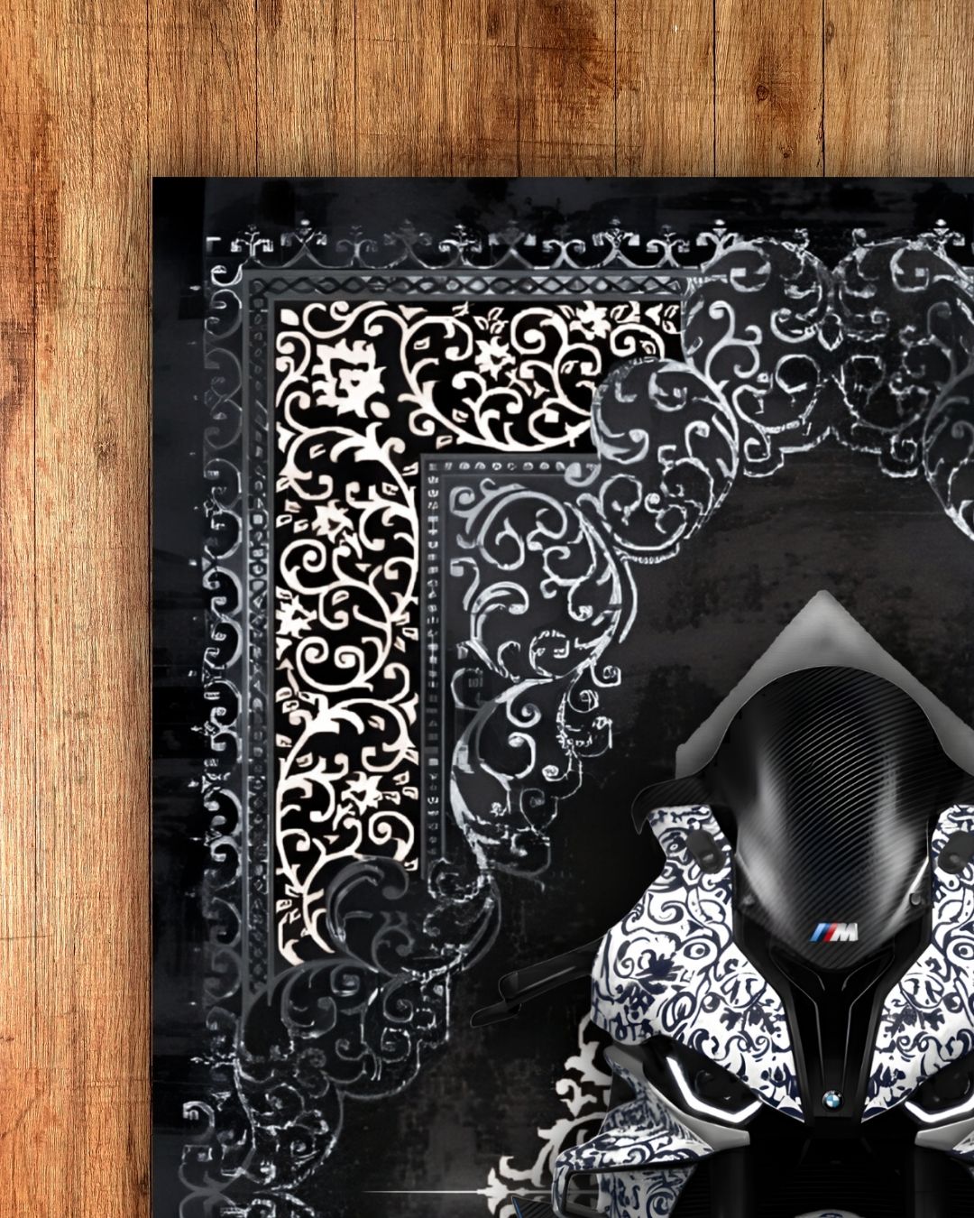 S1000RR SuperSport X Black Vintage Halı