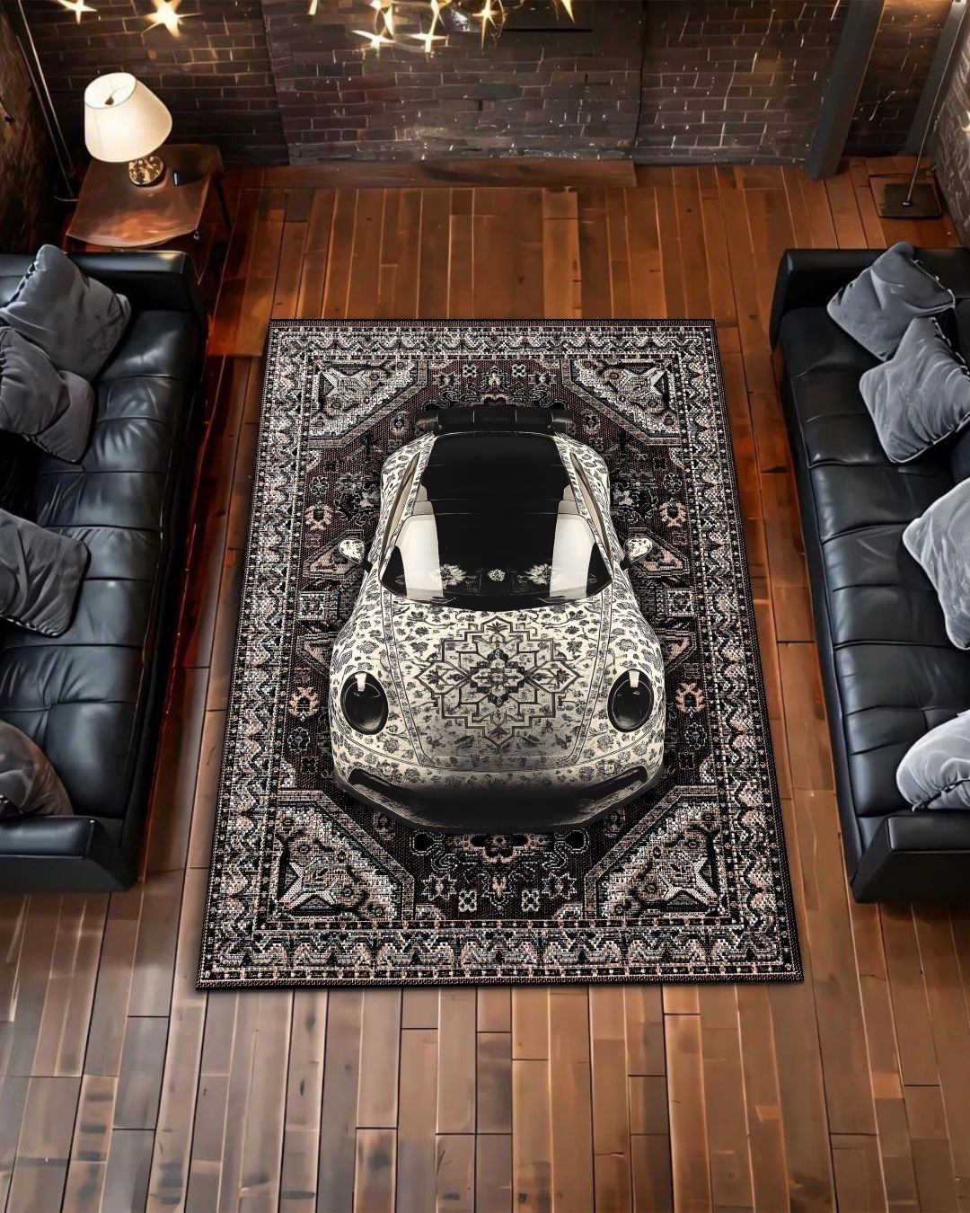 Porsche X White Retro 911