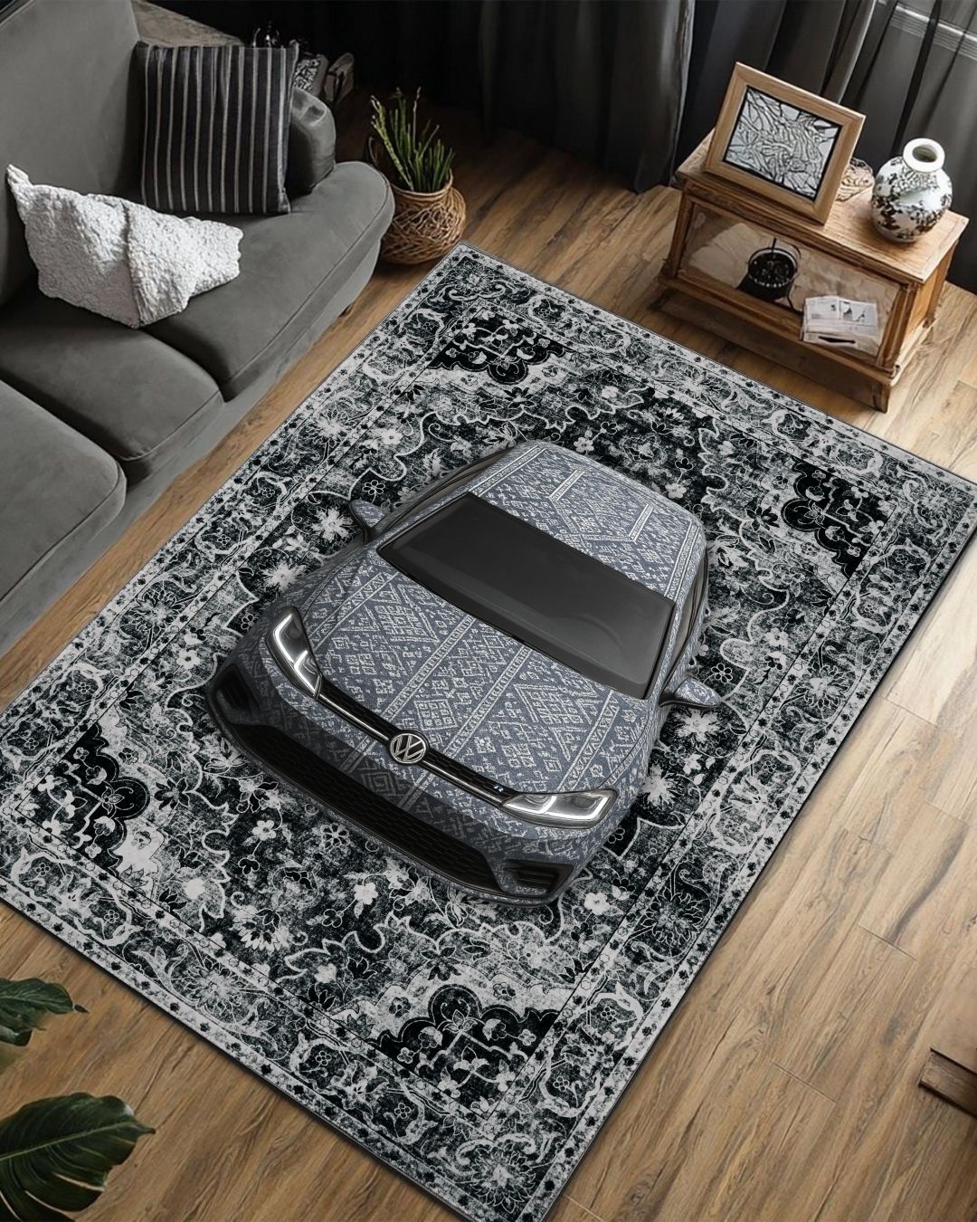 VW Golf R X Racing Blue