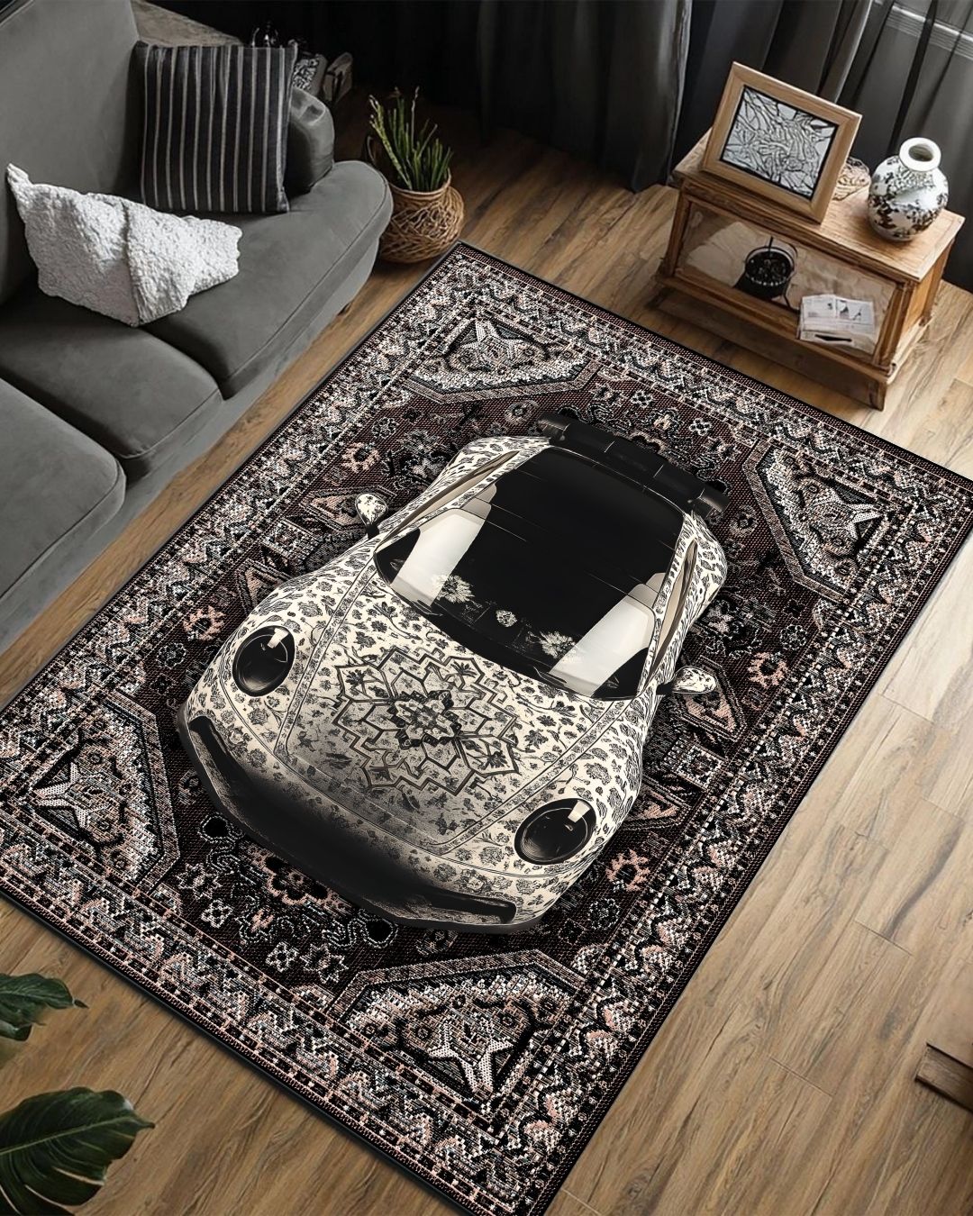 Porsche X White Retro 911