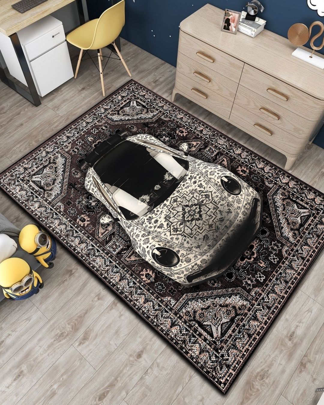 Porsche X White Retro 911