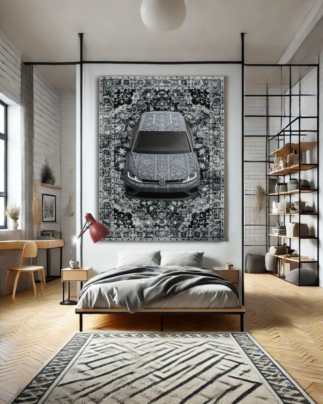 VW Golf R X Racing Blue